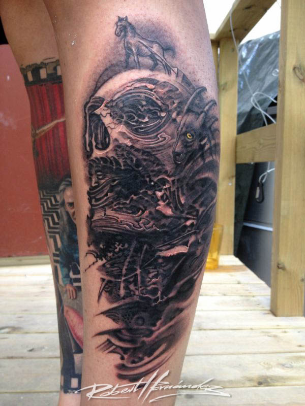 Robert Hernandez Tattoos